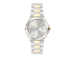 ساعت مچی مارون،مردانه ،گردفلزی،دورنگ طلایی صفحه سفیدviolet