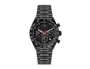 ساعت مچی ویولت, مردانه کرنوگراف, گرد فلزی, دورنگ مشکی صفحه مشکی