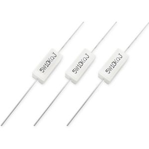 مقاومت آجری 10k ohm 5W