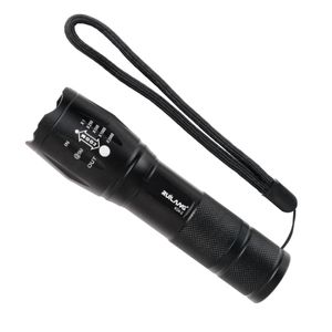 چراغ قوه دو لامپه XPE+UV زوم دار مدل K04-2