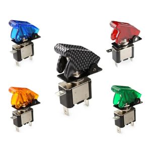 کلید خلبانی محافظ دار 20 آمپر آفرودی رنگ نارنجی