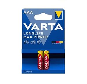 باتری وارتا الکالاین قرمز نیم قلمی دو عددی