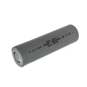 باتری لیتیوم سایز 18650 3.7v 2200mA 3C  برند Sun Cell