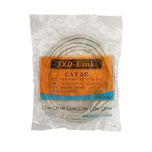 کابل شبکه یک متری CaT5e مدل JXD-Link CAT5E