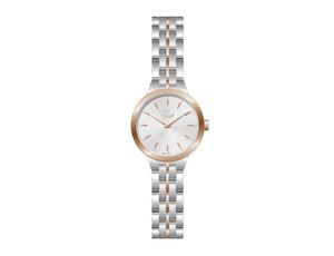 ساعت مچی ویولت،مردانه ،گردفلزی،دورنگ طلایی صفحه سبز