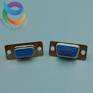 دی کانکتور 15 پین مادگی سه ردیفه(VGA)