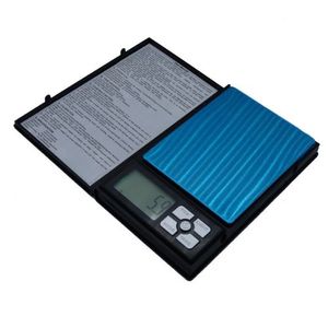 ترازو دیجیتال طرح نوت بوک 500 گرمی دقت 0.01