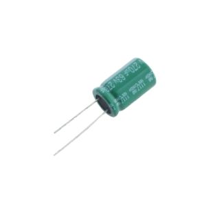 خازن الکترولیتی 270uF / 63V تایوانی مارک TAICON با طول عمر بالا