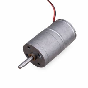 موتور گیربکس 6V-40RPM ZGA25 نسبت 1:217 شفت بلند
