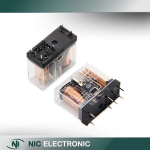 رله شیشه ای امرون 12 ولت 16 آمپر 1 کنتاکت