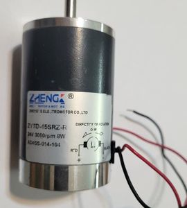 موتور دی سی ZYTD-45SRZ_R 3000RPM 24v