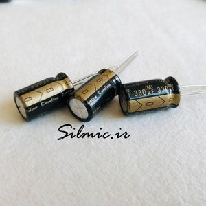 خازن های گرید 470 میکرو فاراد 10 ولت ELNA سری BLACK GOLD