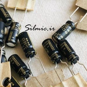 خازن سیلمیک 2.2 میکرو فاراد 50 ولت ELNA های گرید صوتی SILMIC II