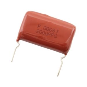 خازن پلی استر 6.8nF / 2000V / 5% بسته100 تایی