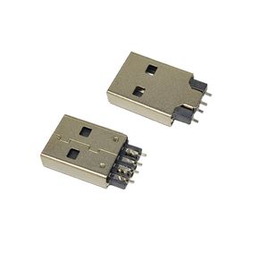 کانکتور USB نری هولدر دار روبردی A