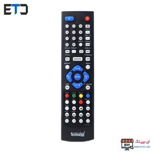 ریموت کنترل گیرنده دیجیتال و دی وی دی پلیر تکنوتل Technotel