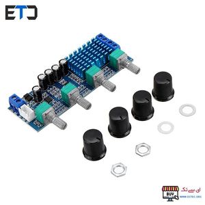 ماژول آمپلی فایر چهار ولومه 160 وات استریو XH-M577 با آی سی TPA3116D2