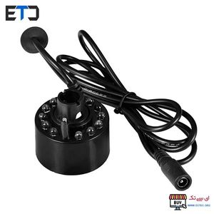 ماژول تولید بخار سرد اولتراسونیک (اتومیزر) 550mL در ساعت چراغ دار