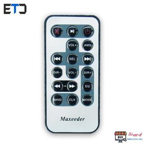 ریموت کنترل پخش خودرو مکسیدر MAXEEDER بلوتوث دار