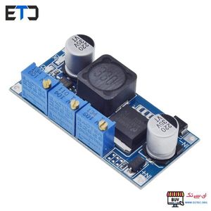 ماژول مبدل DC-DC کاهنده LM2596 با امکان کنترل جریان خروجی