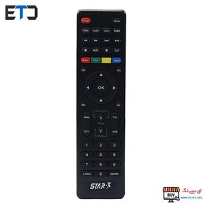 ریموت کنترل گیرنده دیجیتال استار ایکس Star-X HD X4