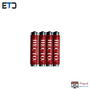 باتری نیم قلمی شیرینگ چهارتایی هکتو HECTO