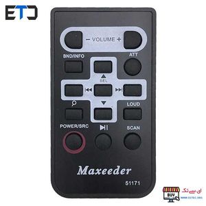 کنترل پخش ماشین مکسیدر مشکی