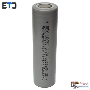 باتری 3.7 ولت 3500 میلی آمپر 18650 دی بی کی DBK