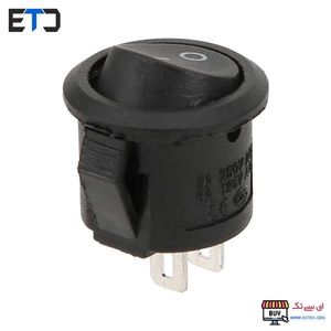 کلید راکر دو حالته گرد کوچک KCD11