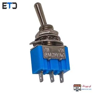کلید کلنگی کوچک 3 پایه 2 حالت MTS-102