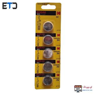 باتری سکه ای کداک KODAK مدل CR2025