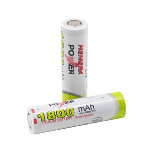 باتری لیتیوم یون 3.7v سایز 18650 1800mAh مارک ULTRA POWER