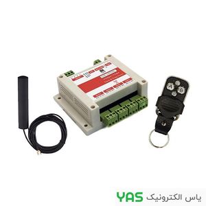 کنترل پیامکی 4 کانال +4 ورودی -تایمر دار +ریموت LG4422E