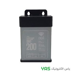 سوییچینگ صنعتی 12V 200W GEM
