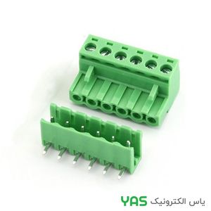 ترمینال فونیکس 6PIN پایه رایت (90 درجه)