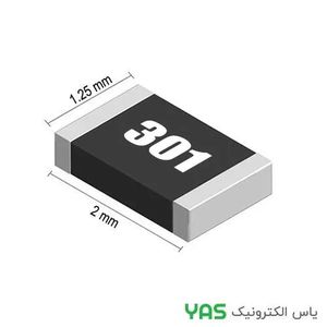مقاومت 300 اهم پکیج 0805