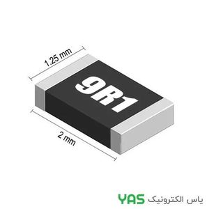 مقاومت 9.1 اهم پکیج 0805