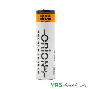 باتری لیتیوم 18650 ORION ظرفیت 2200MA