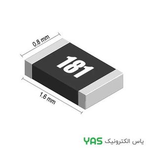 مقاومت 180 اهم پکیج 0603