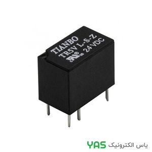 رله 24V 1A 1C 6PIN TR5V/TR5V L-S-Z 24VDC/رله 24ولت 1آمپر 6پین