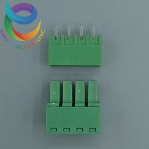 ترمینال فونیکس 4 پین ماده و نر صاف 3.5mm