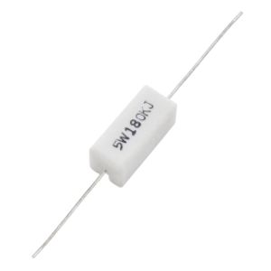 مقاومت آجری 180K اهم 5W