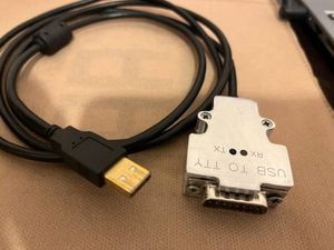 کابل مبدل usb to tty جهت ارتباط با PLC S5 زیمنس