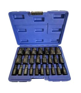 ست 25 عددی قلاویز چپ گرد بکسی فشار قوی 3 تا 22 آس تول ASTOOL مدل AS-8103