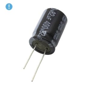 خازن الکترولیتی 82uF / 400V تایوانی مارک (OXO) TAICON