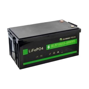 باتری 2.5 کلووات ساعت LiFePO4 پنل خورشیدی 25.6 ولت 100 آمپر ساعت مارک SUNWAYTECH