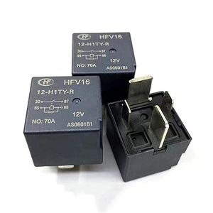 رله 4 پایه 70 آمپر(رله فن دور تند جک JAC) هنگفا HFV16/12-H1T-R