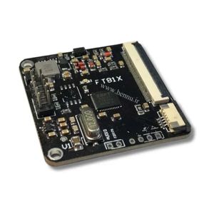 ماژول درایور FT810 تمام رنگی مناسب نمایشگرهای 7 و 9 اینچ با تاچ مقاومتی