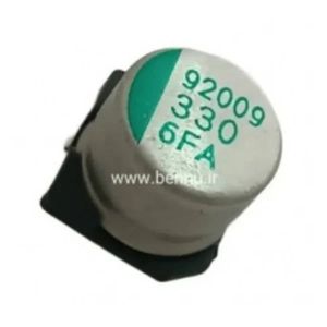خازن جامد سالید 330uf/6v
