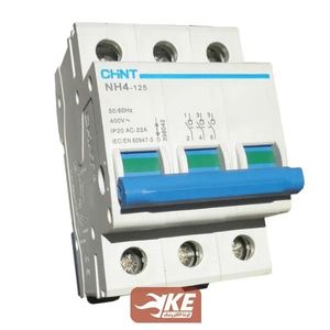 کلید خشک(ایزولاتور) سه پل 63 آمپر چینت NH4-125
